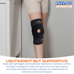 Physio Factory Premium Hinged Knee Brace with Superior Lateral Support for Injury & Rehabilitation