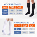 Physio Factory Sports Compression Socks 20-30 mmHg for Men and Women