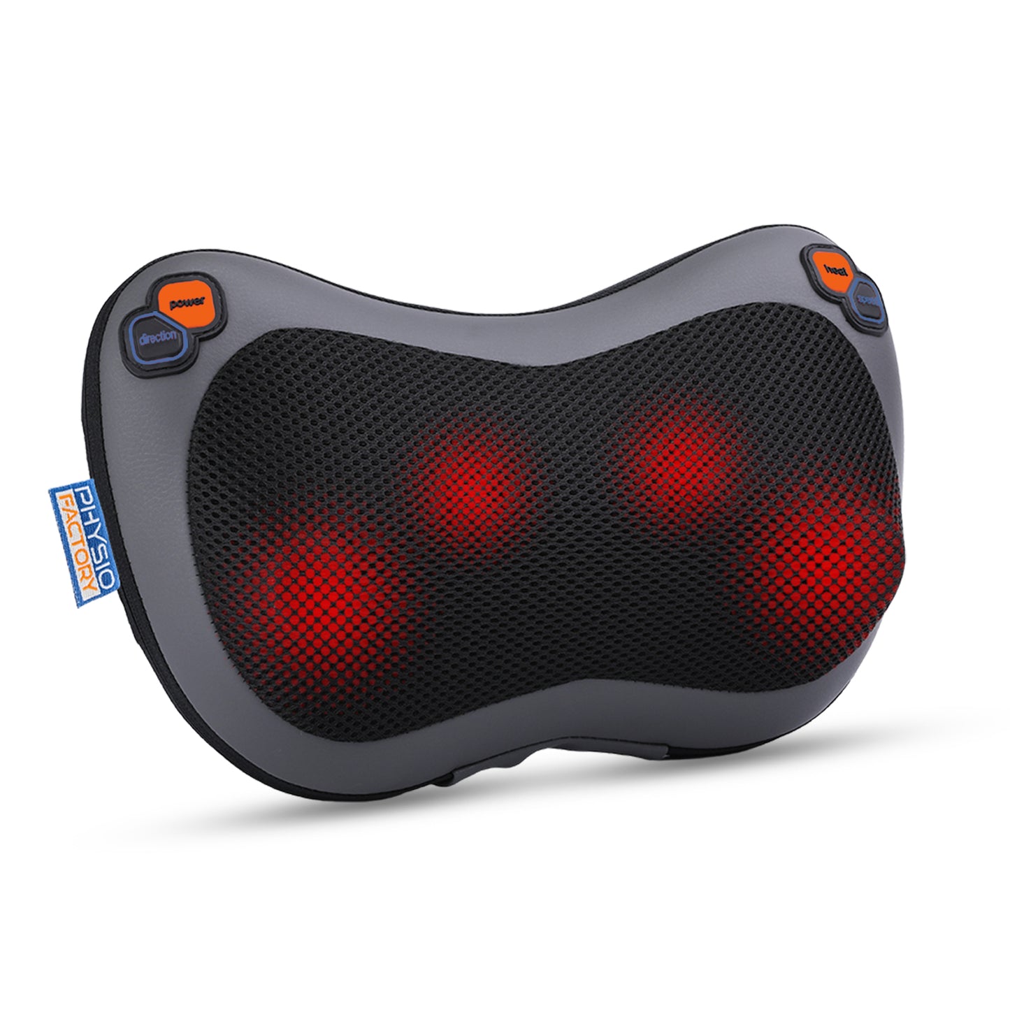 Physio Factory Portable Rechargeable Massage Pillow.