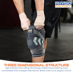 Physio Factory Knee Sleeve. Blue/Green